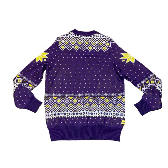 LSU Tigers Louisiana State University Purple Ugly Christmas Holiday Sweater XL - Picture 2 of 5